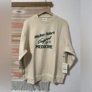 Mate the label Organic Cotton Crewneck. Size XS/S